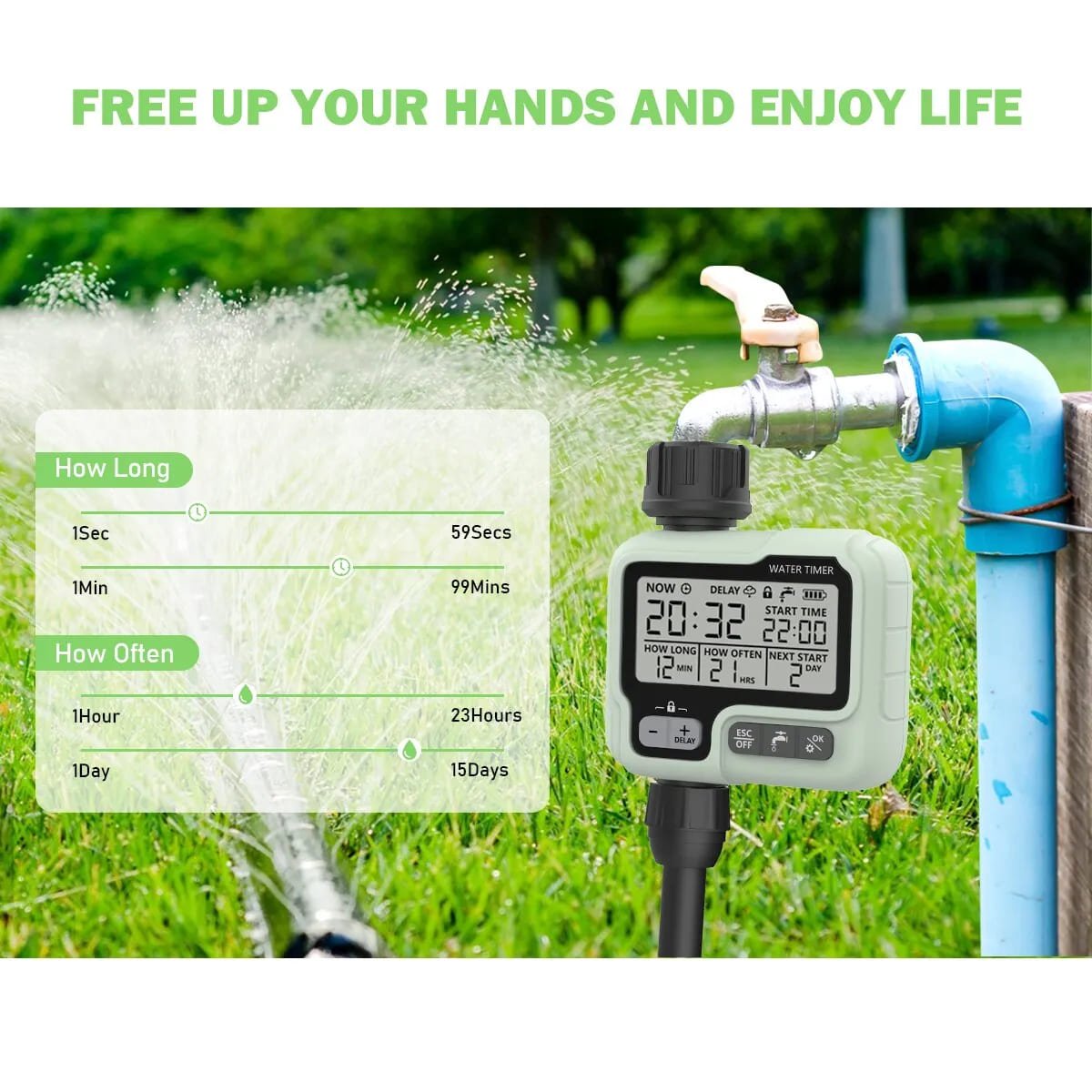 Blissful-Tools™ Sprinkler Water Timer - Blissful-Tools