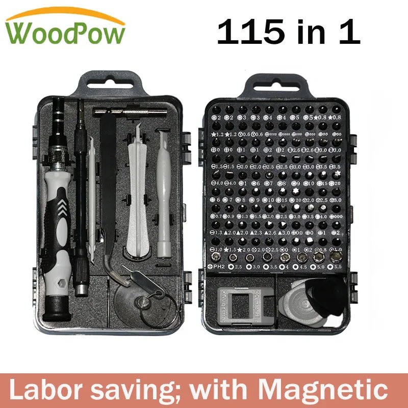 Multifunctional Screwdriver Set 115 in 1 - Kids-Trove